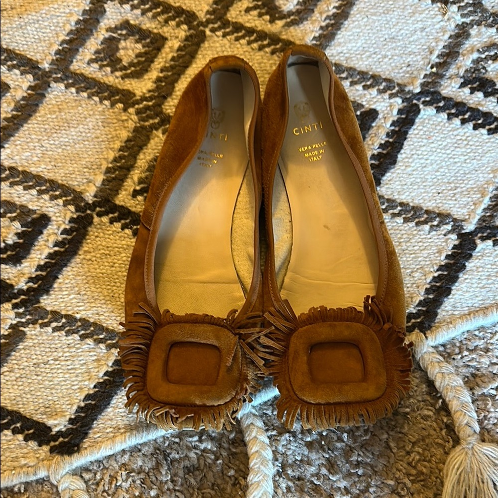 Brown Suede Women's Shoes